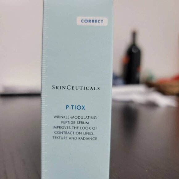 NEW Skinceuticals P-TIOX Wrinkle-Modulating Peptide Serum 1 fl oz/30ml SEALED - Picture 2 of 4